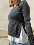 PARICOLLO CON SPACCHETTI E CANOTTA