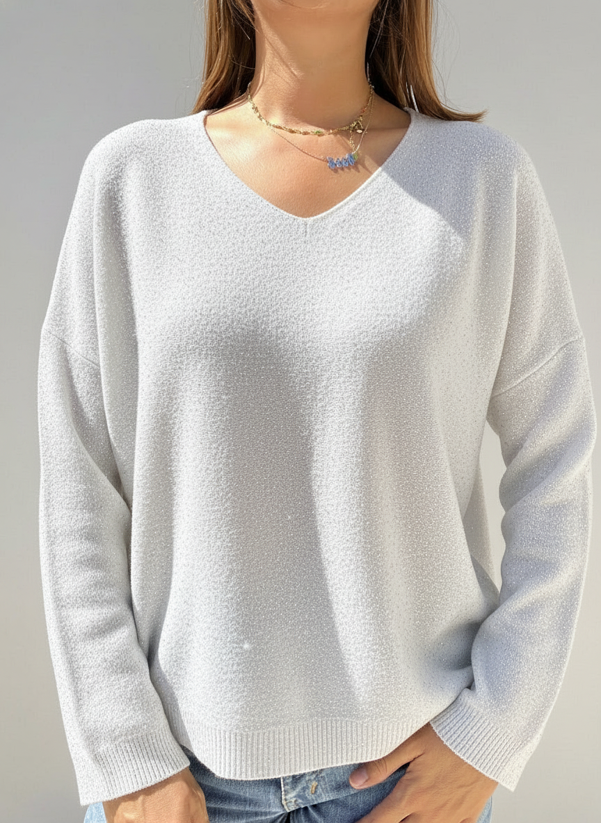 SCOLLO A V OVER MICROPAILLETTES