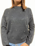 PARICOLLO OVER CON PERLE