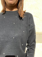 PARICOLLO OVER CON PERLE