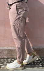 PANTALONE COULISSE GOFFRATO