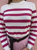 MAGLIONCINO RIGHE LUREX