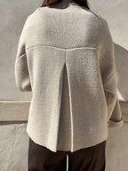 GIACCA IN LANA MANICA 3/4