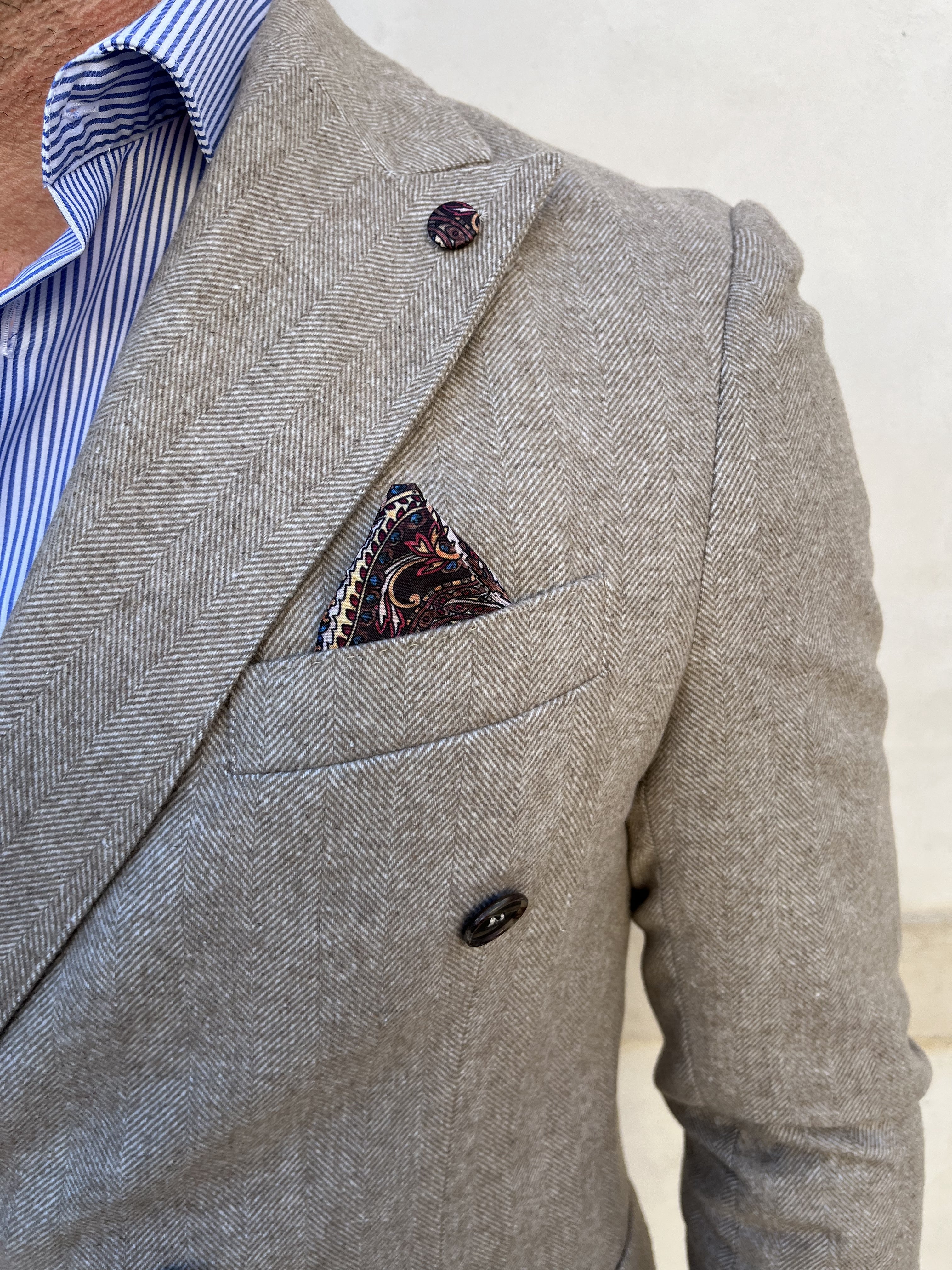 GIACCA SARTORIALE SPIGATA DOPPIOPETTO