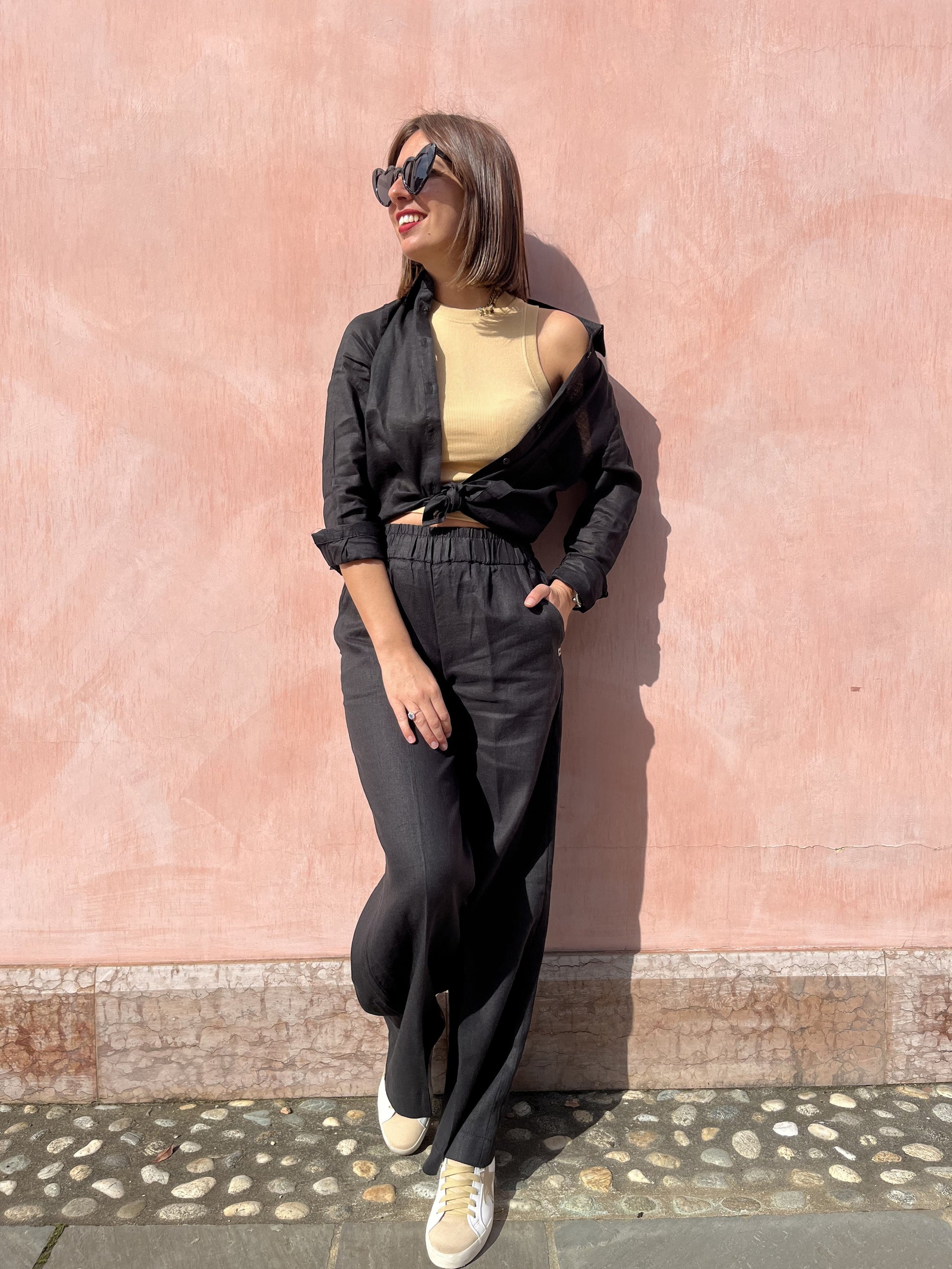 Pantalone Pantapalazzo Outfit Outfit Pantaloni Palazzo Curvy
