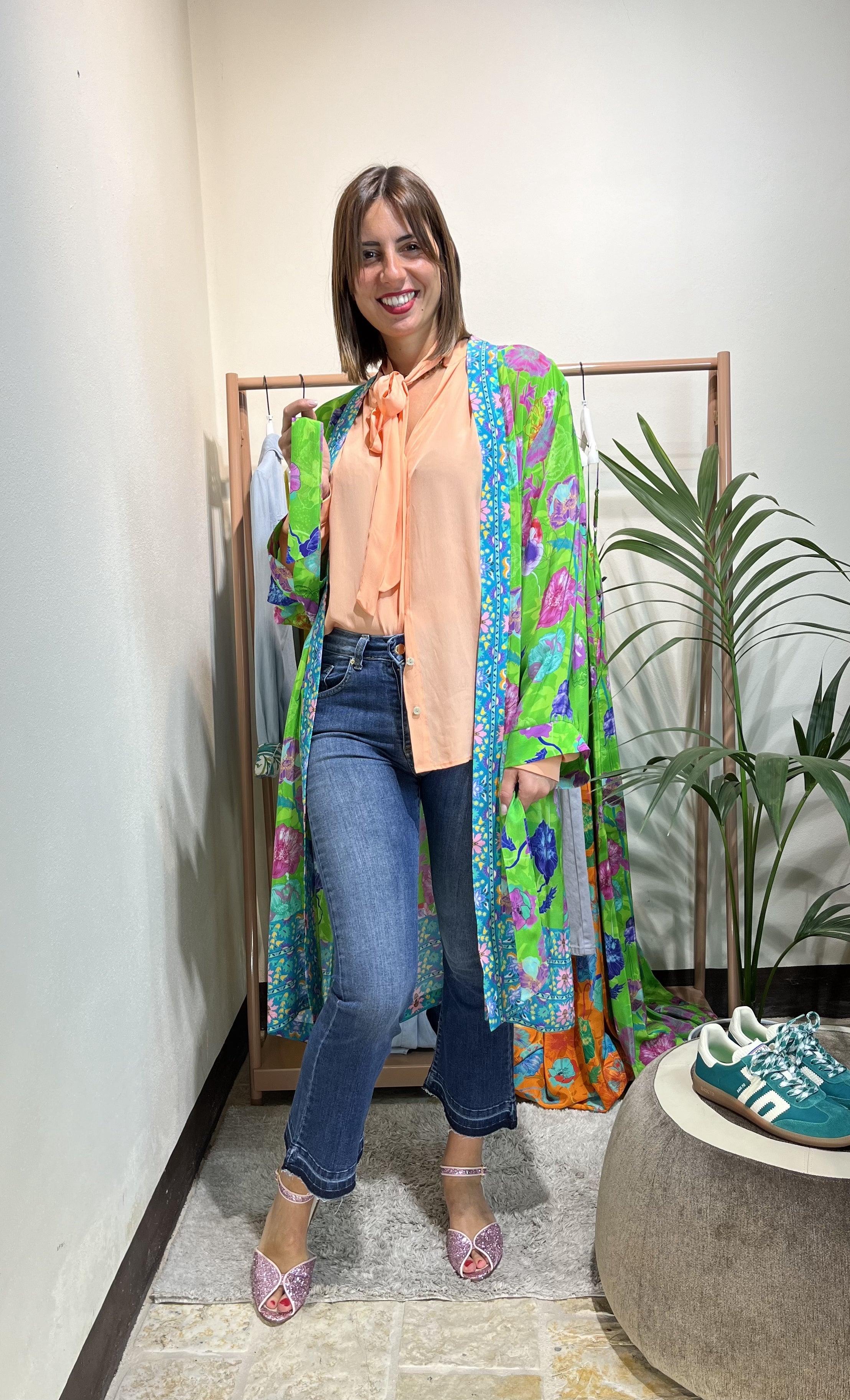 KIMONO CON CINTURA