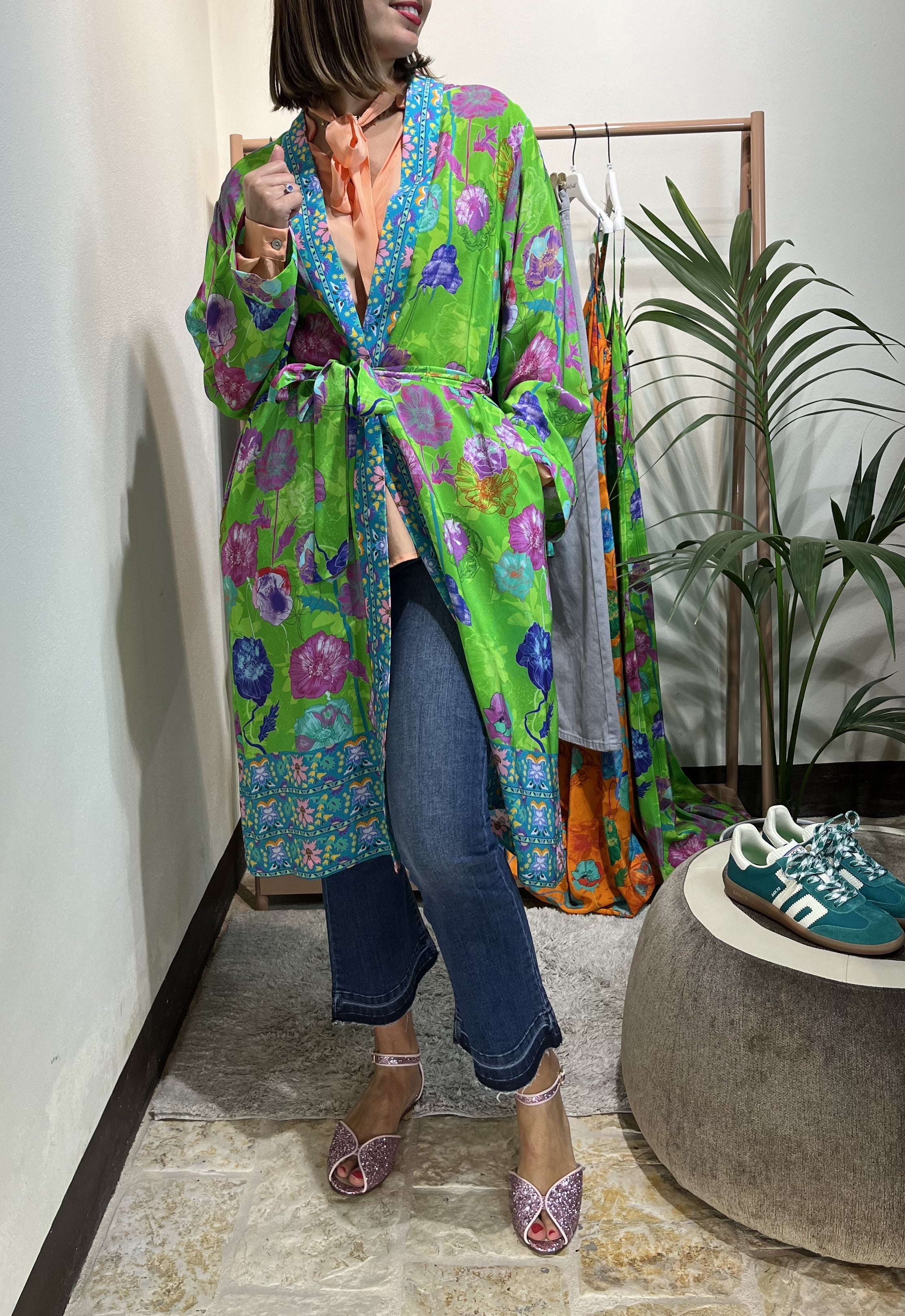 KIMONO CON CINTURA