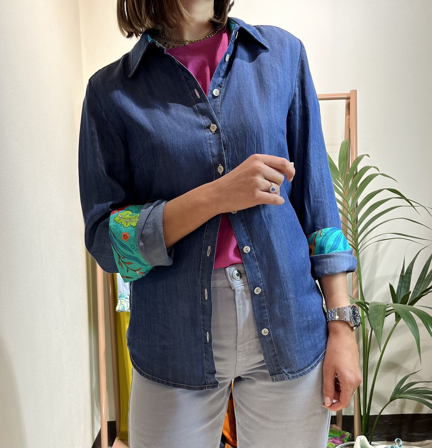 CAMICIA DENIM CHAMBREY