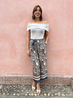 PANTALONE PALAZZO CAPRI