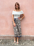 PANTALONE PALAZZO CAPRI
