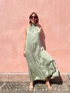 ABITO LUNGO SATIN