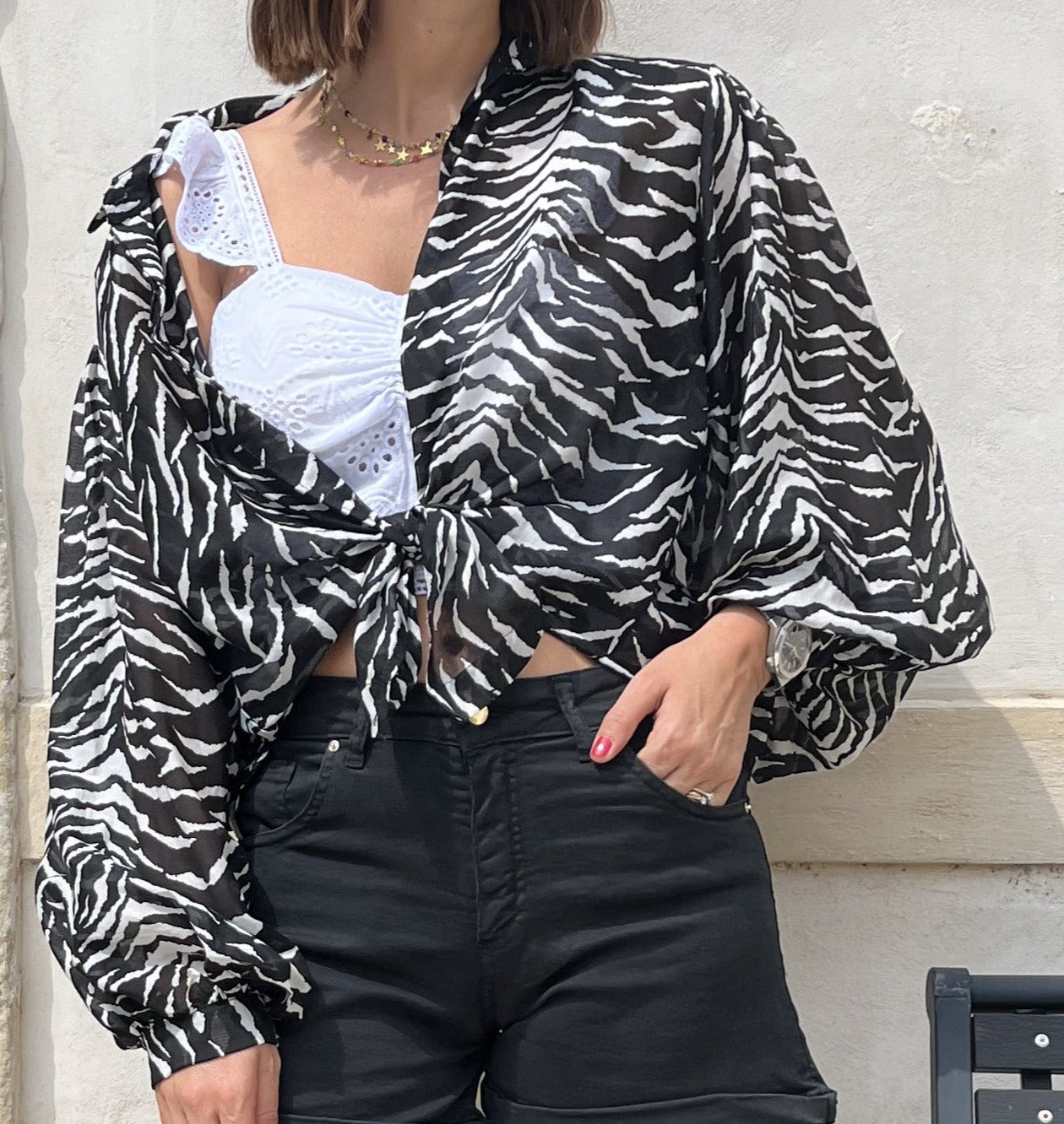 CAMICIA ZEBRATA
