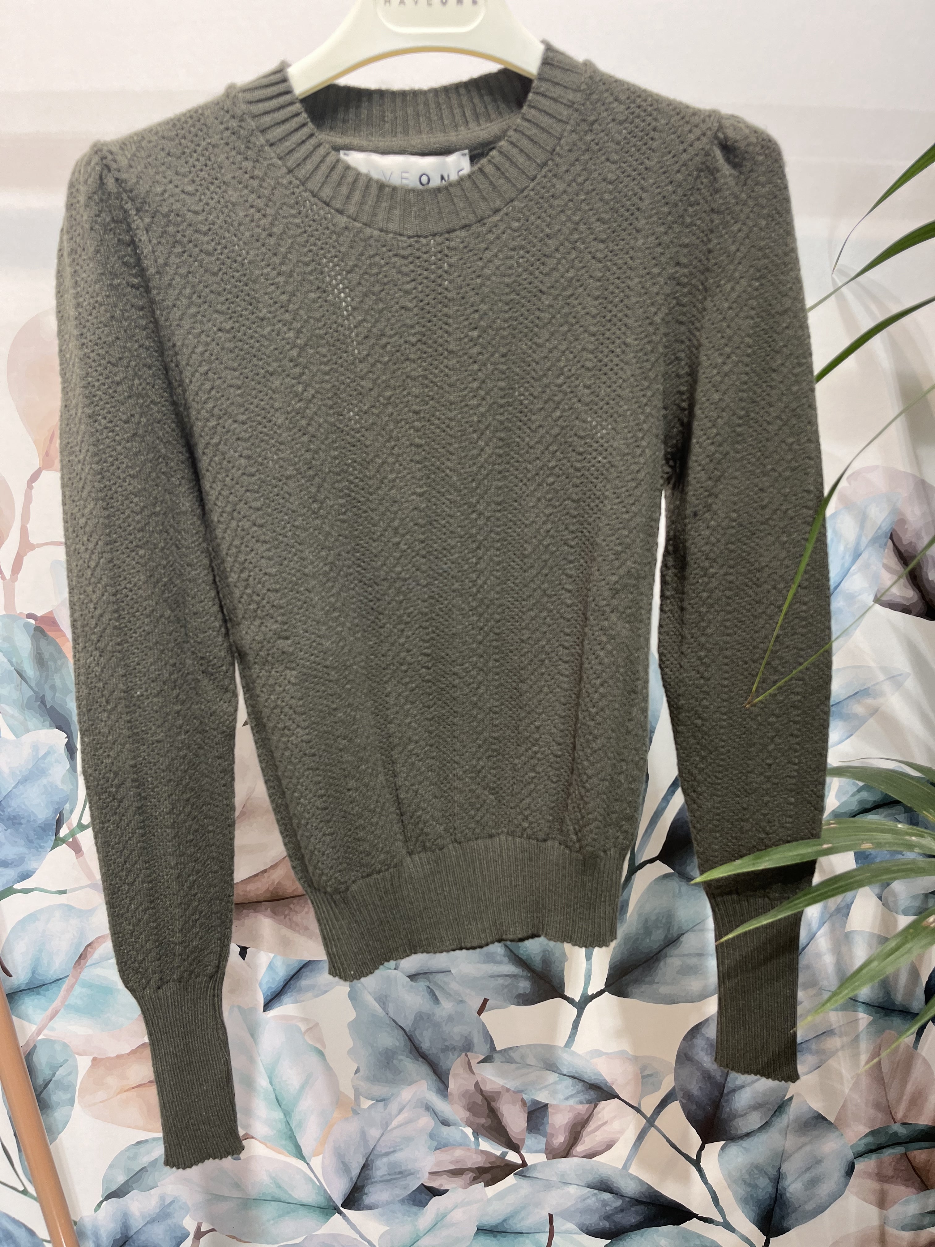 MAGLIA GIROCOLLO SBUFFETTO
