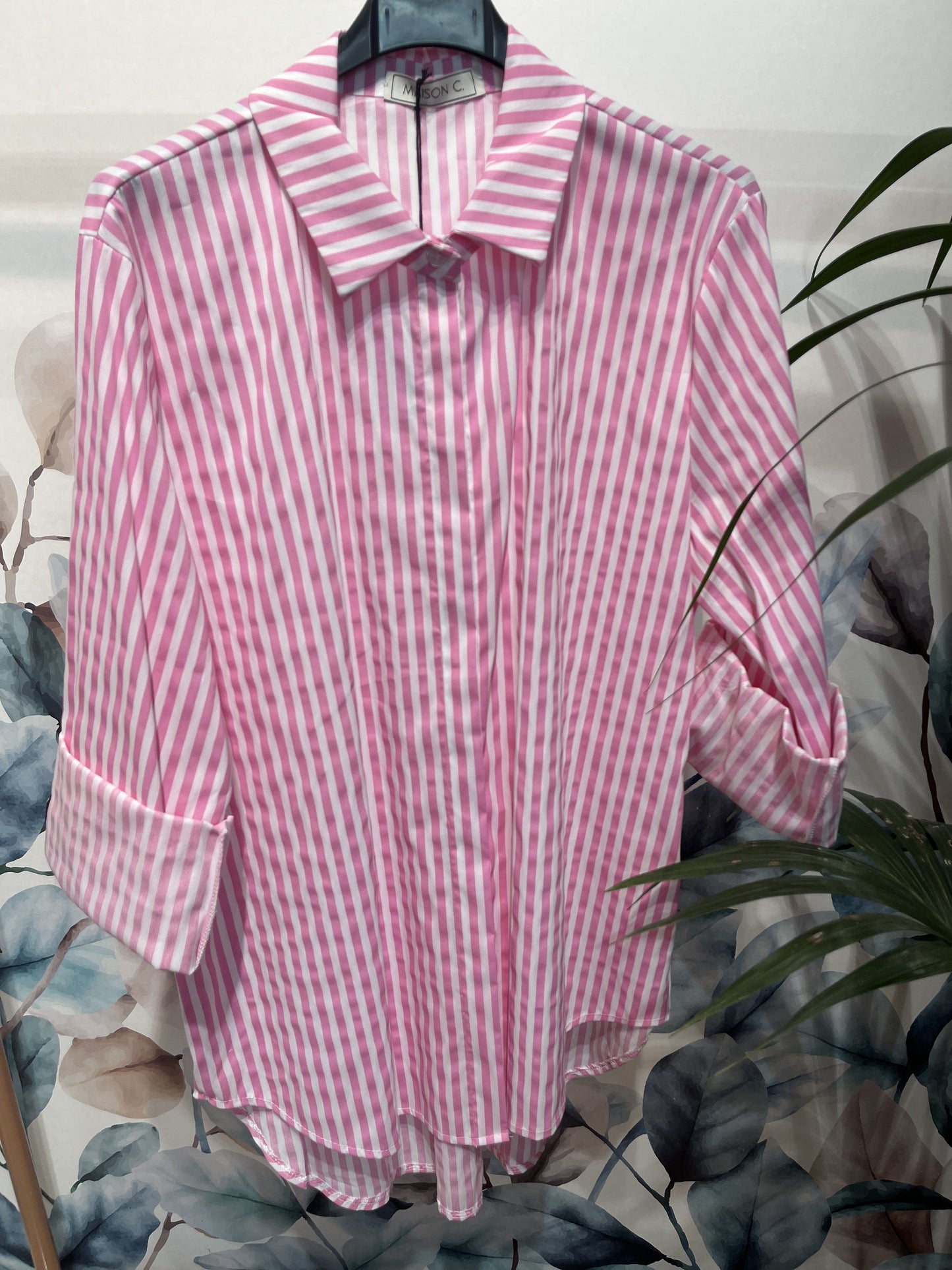 CAMICIA OVER A RIGHE