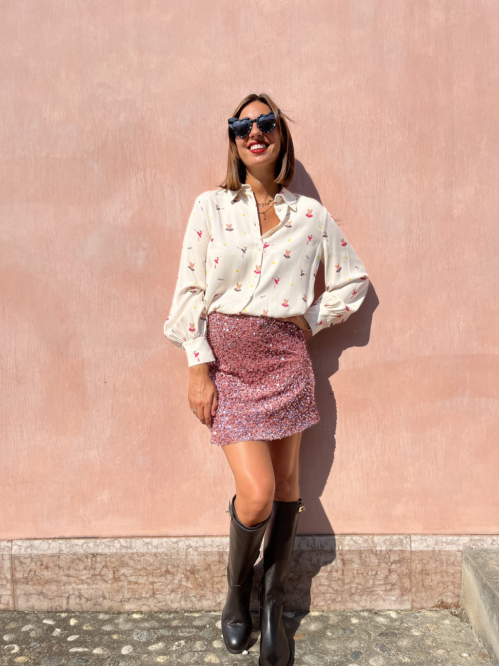 CAMICIA STAMPA BALLERINE