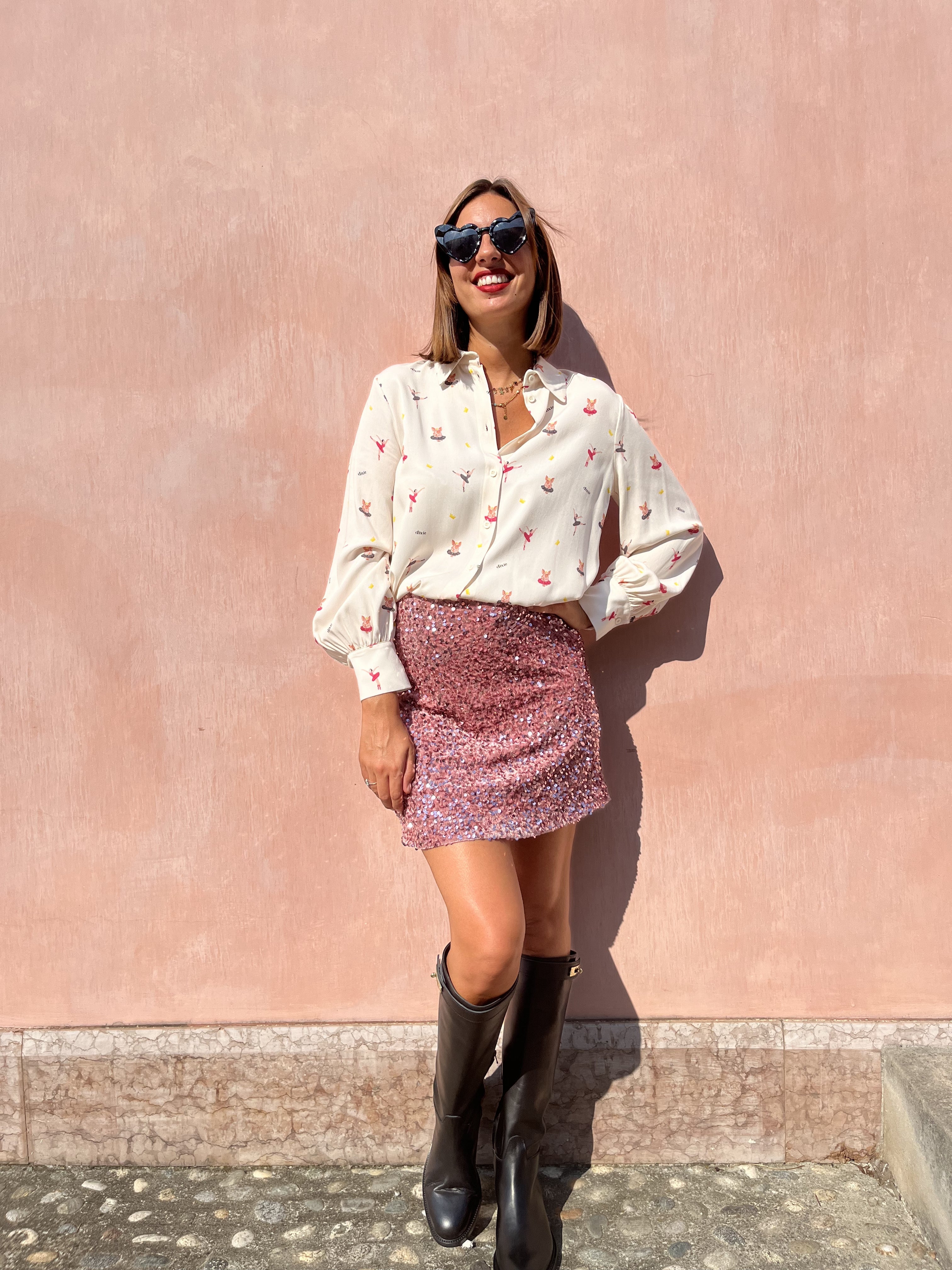 CAMICIA STAMPA BALLERINE