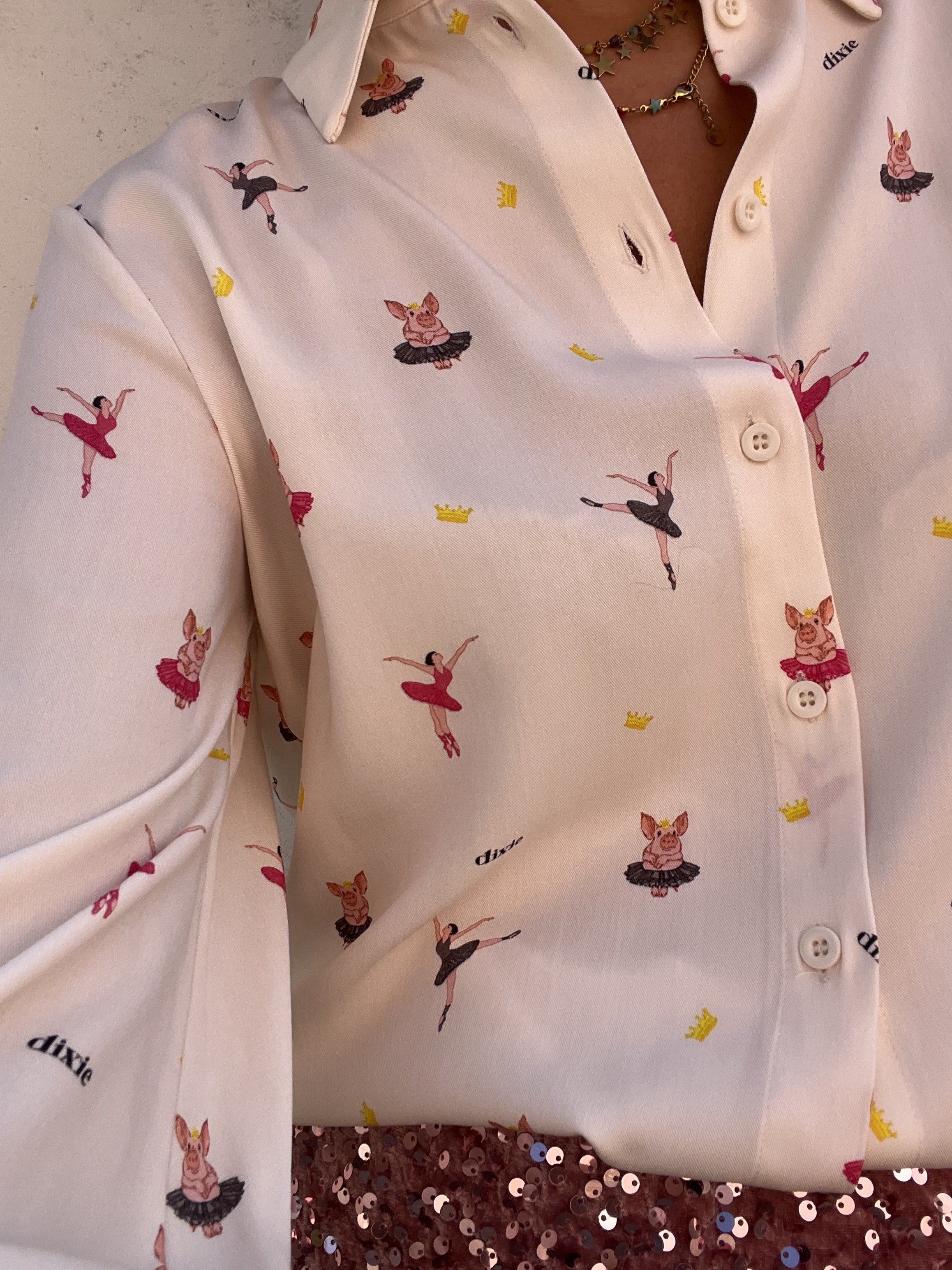 CAMICIA STAMPA BALLERINE