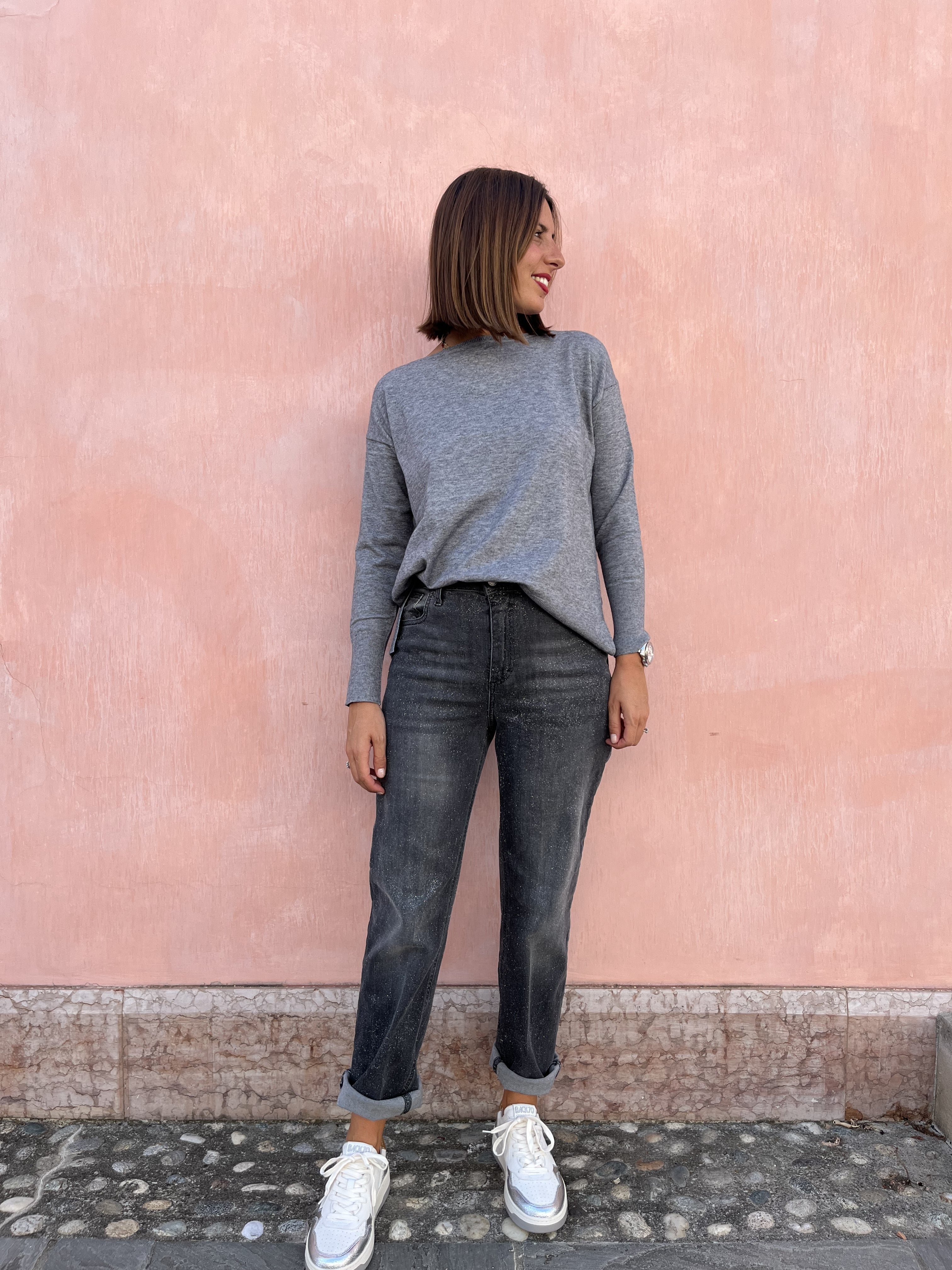 JEANS REGULAR GLITTER