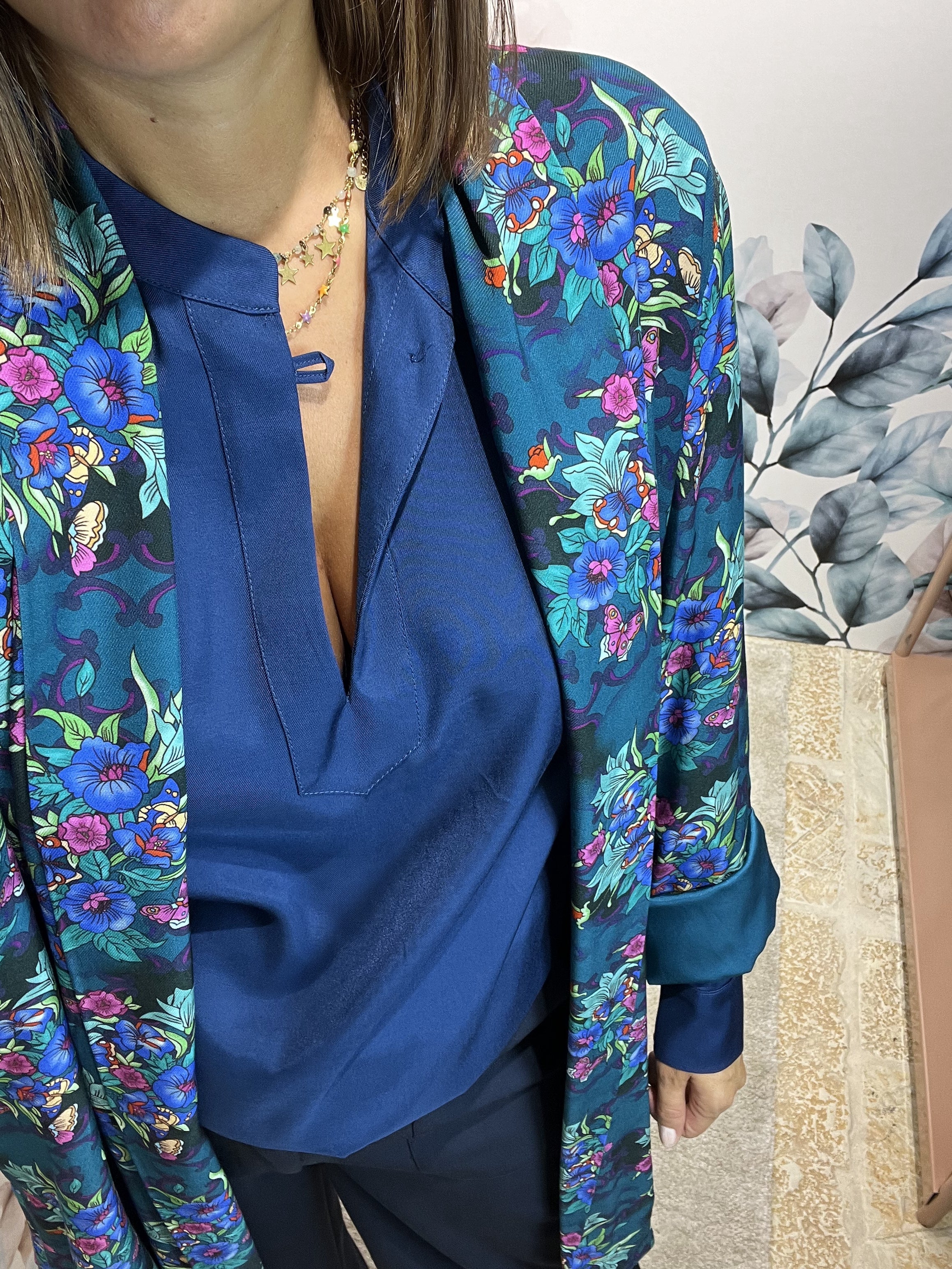KIMONO FANTASIA A FIORI