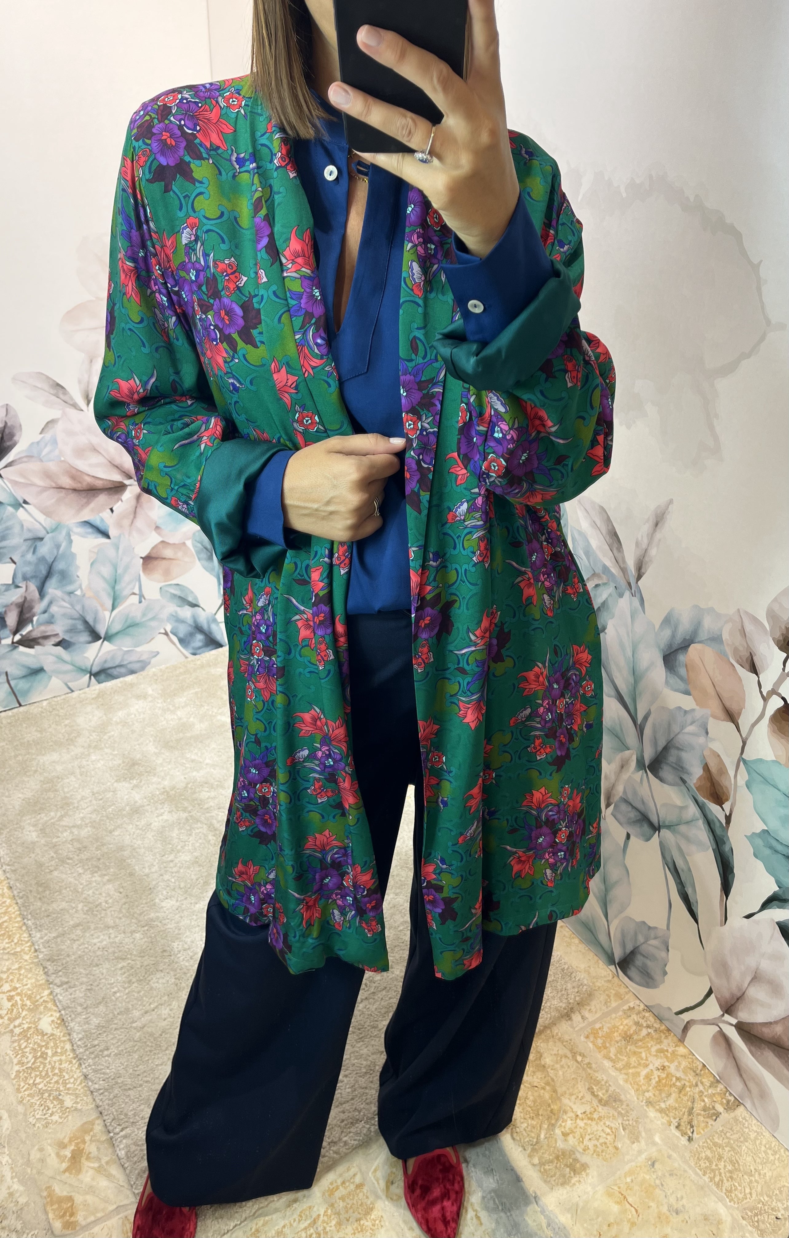 KIMONO FANTASIA A FIORI