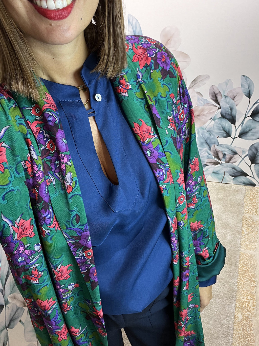 KIMONO FANTASIA A FIORI