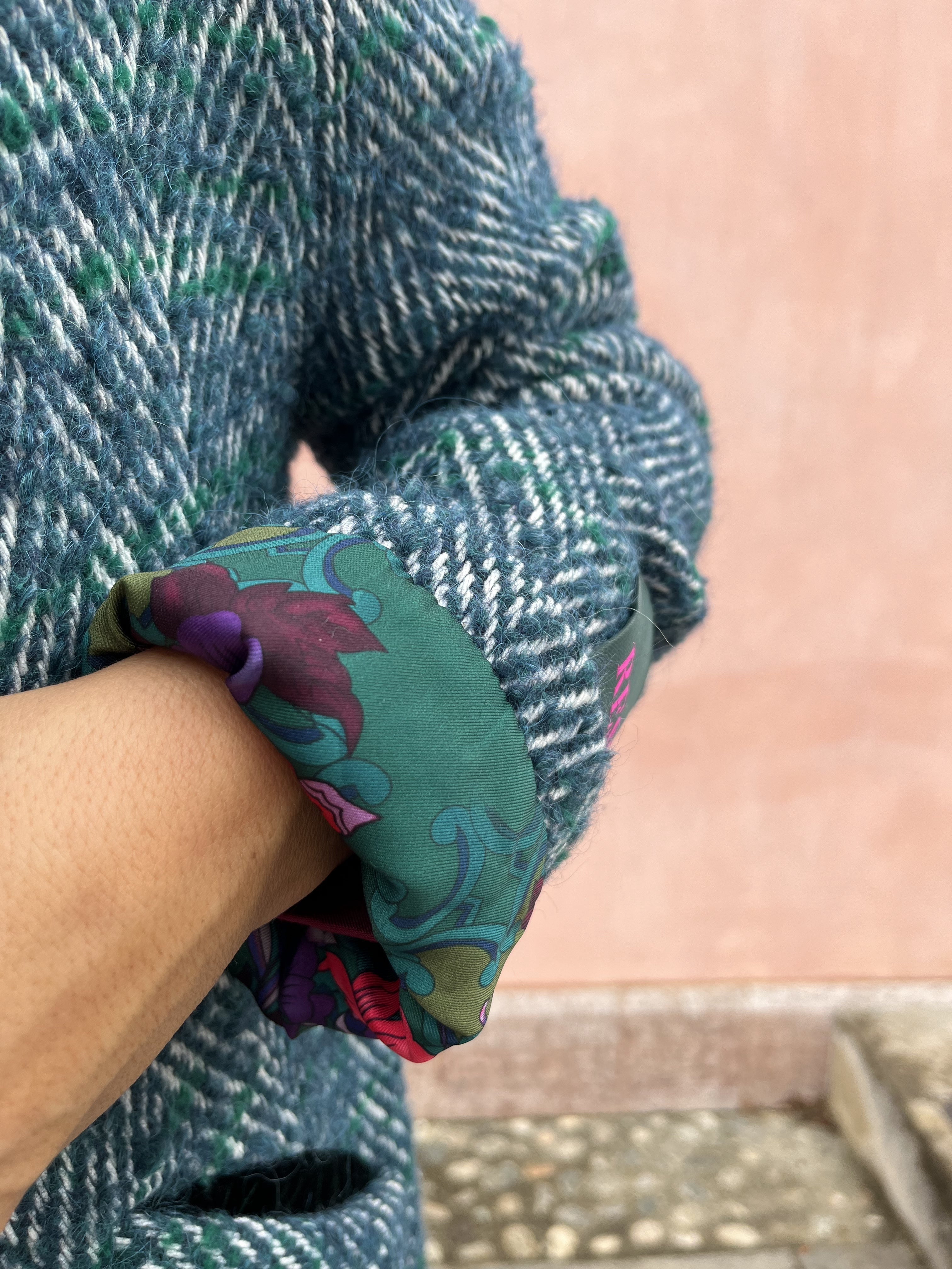 CAPPOTTO LUNGO SPINATO