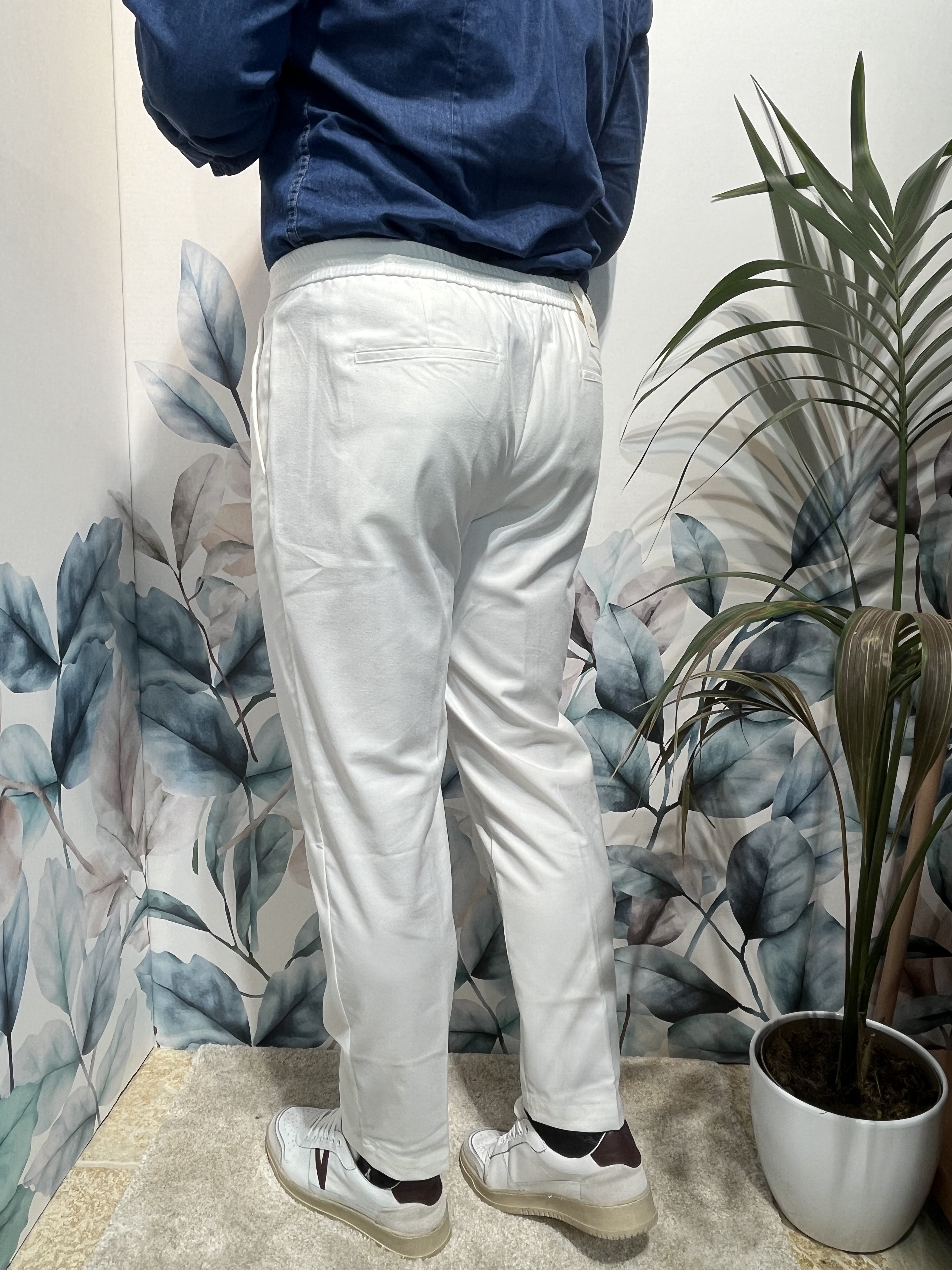 PANTALONE CON LACCIO FLANELLA