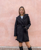 CAPPOTTO CORTO CON CINTURA