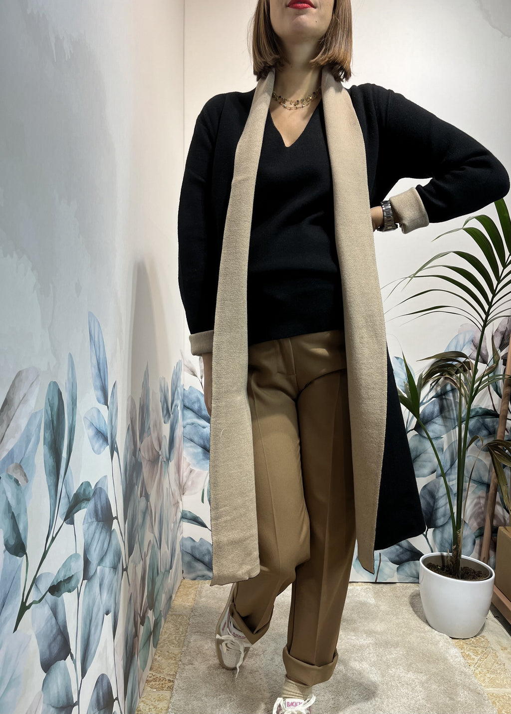 CAPPOTTO IN MAGLIA
