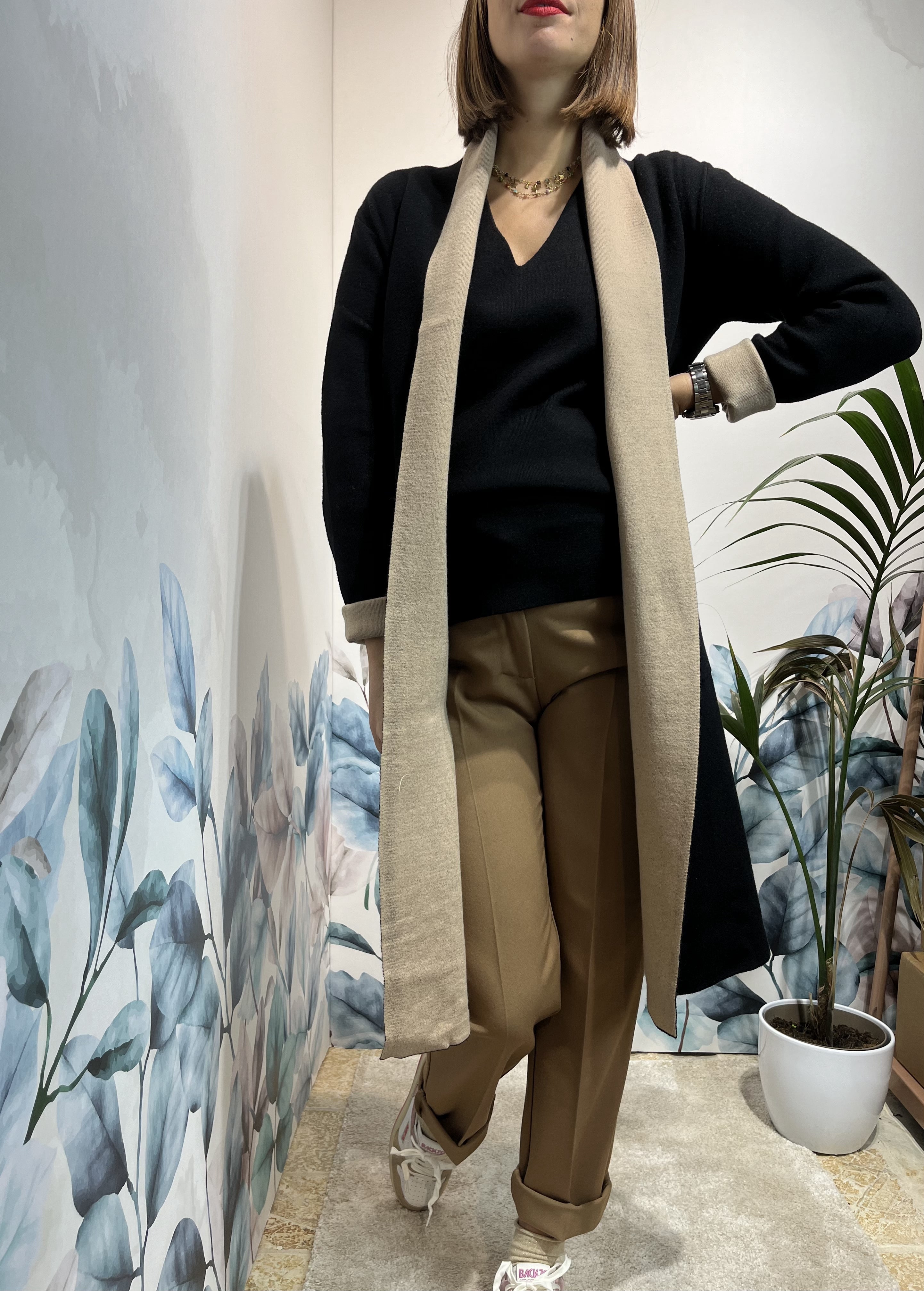 CAPPOTTO IN MAGLIA