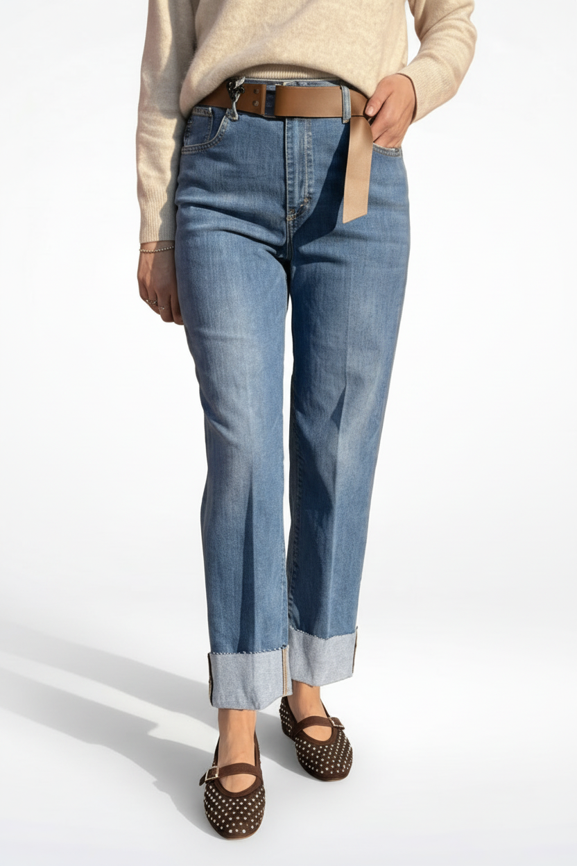 JEANS MANDY BLU MEDIO