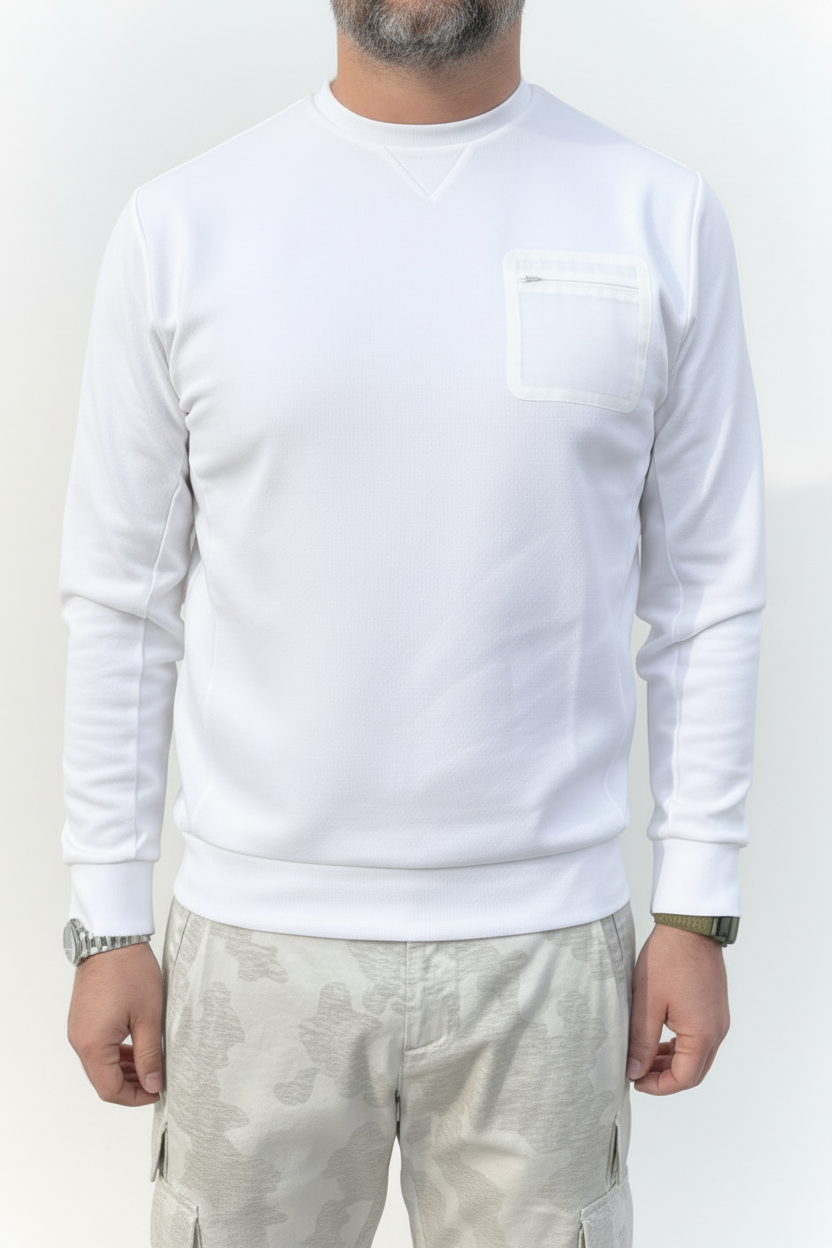 FELPA GIROCOLLO TEC-HUB