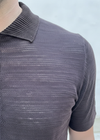 CAMICIA CROCHET MANICA CORTA