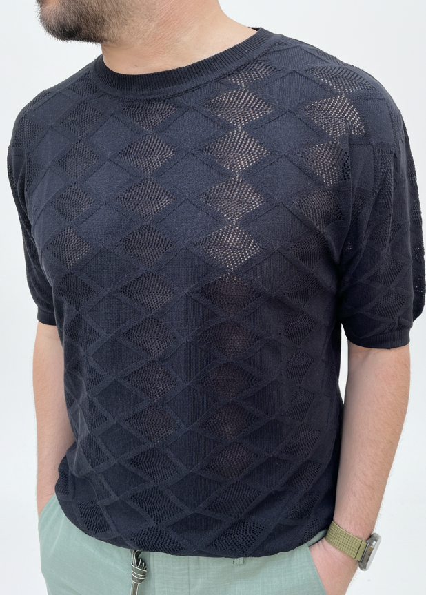 GIROCOLLO TRAFORATO MEZZA MANICA