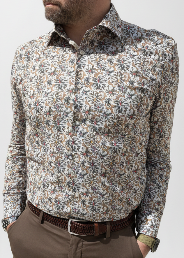 CAMICIA MUSSOLA FANTASIA
