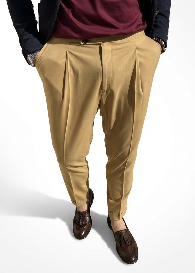 PANTALONE SARTORIALE IN FRESCO LANA