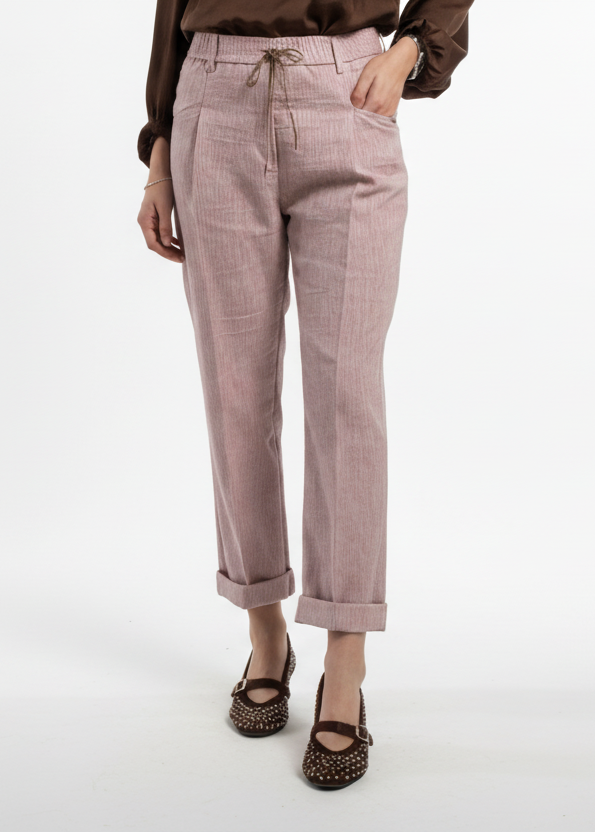 PANTALONE JOGGING RIGATINO