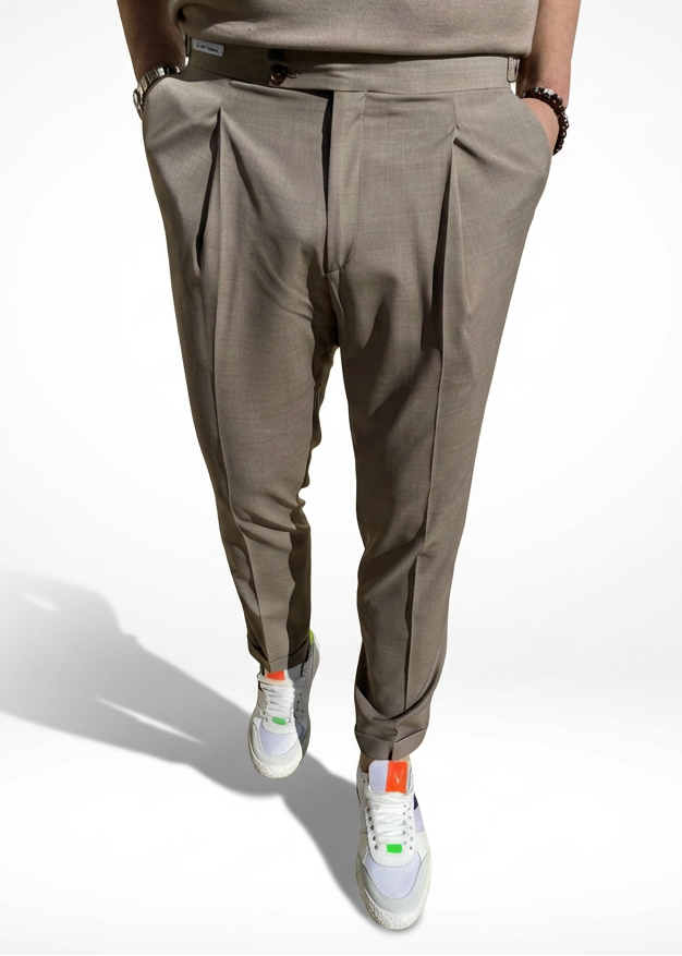 PANTALONE SARTORIALE IN FRESCO LANA