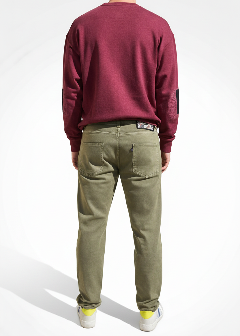 BULL DENIM LOOSE VERDE