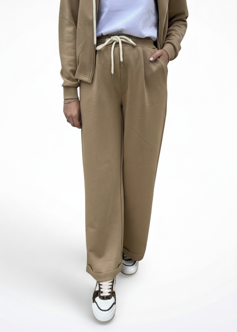 PANTALONE PALAZZO SCUBA