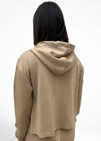 FELPA CAPPUCCIO CON ZIP