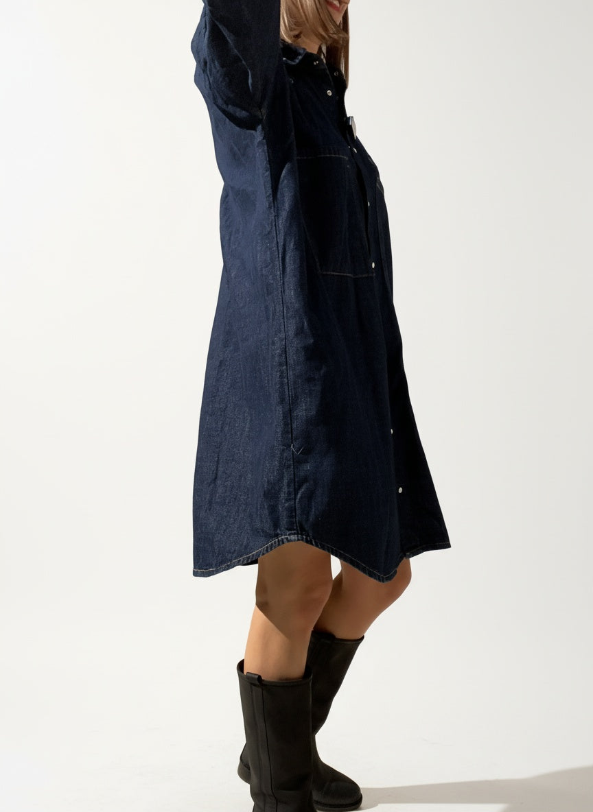 CAMICIONE OVER DENIM