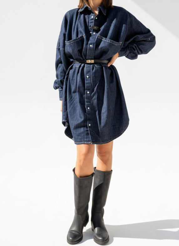CAMICIONE OVER DENIM