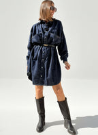 CAMICIONE OVER DENIM