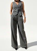 GILET POIS