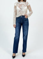 CAMICIA PIZZO GIROCOLLO