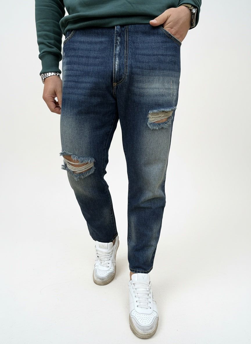JEANS MARK BLU SCURO