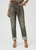 JEANS MANDY VERDE