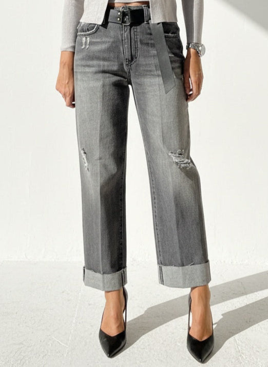 JEANS MANDY GRIGIO