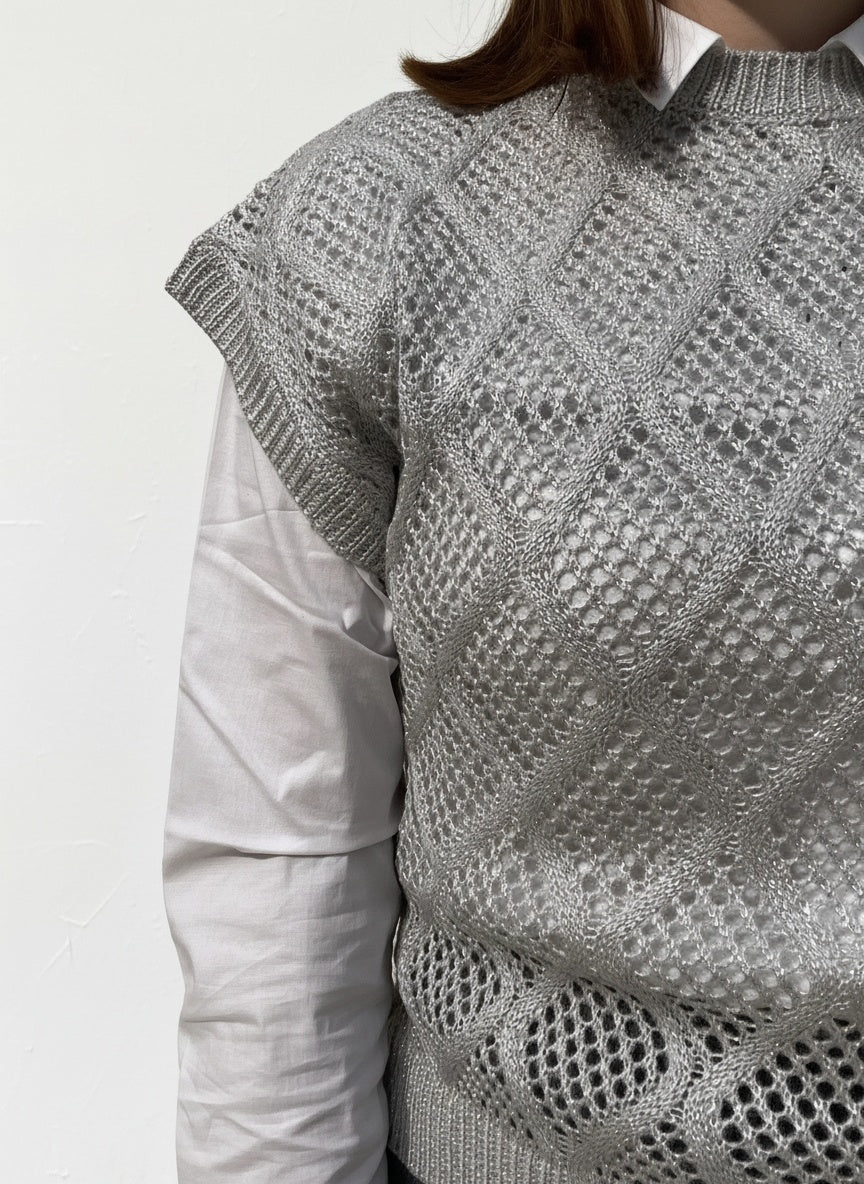 GILET TRAFORATO